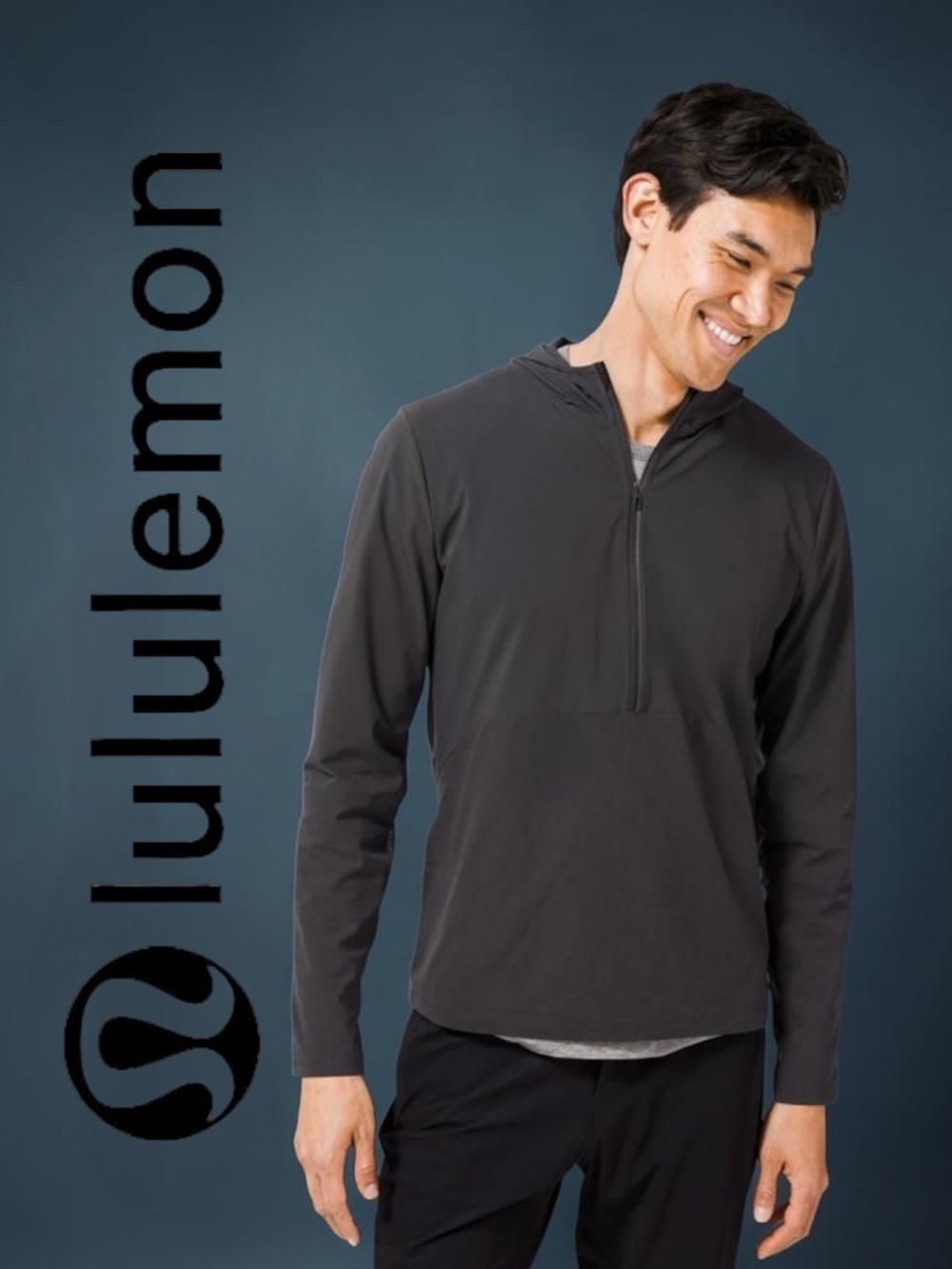 lululemon • Men’s Breathable Fuel the Track 1/2 Zip Vented Pullover 🏃🏻 Medium